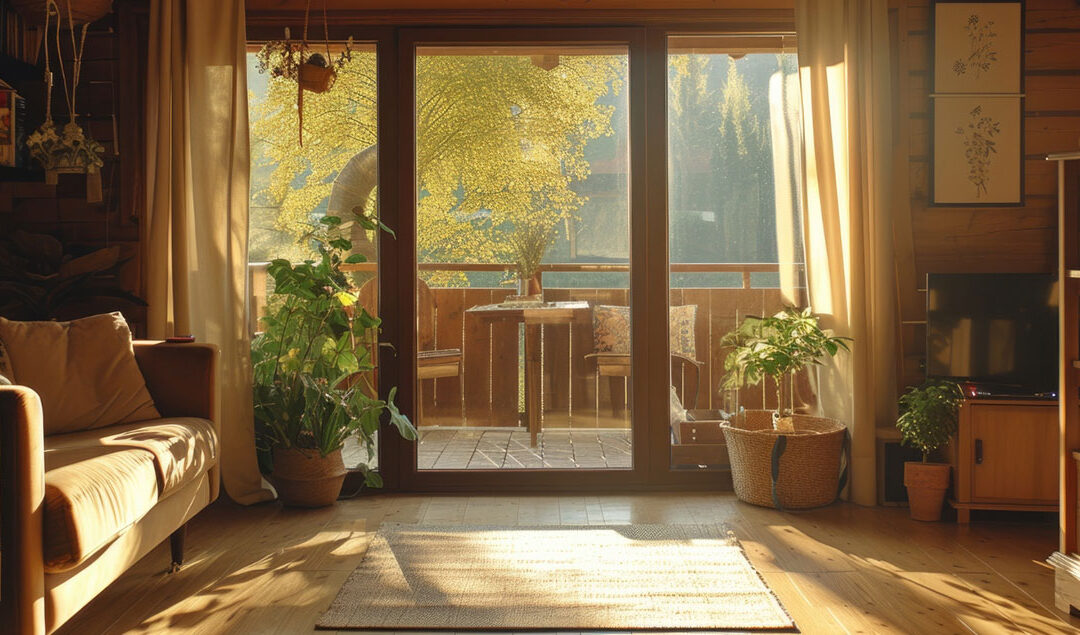 Sunlight on the furnitures