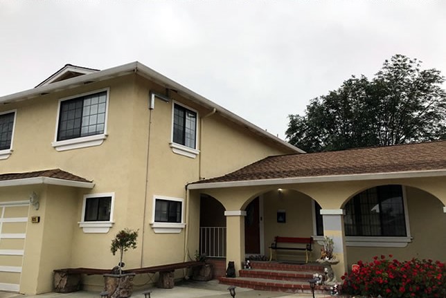 Livermore home after exterior painting by Landmark Exteriors with fresh modern finish